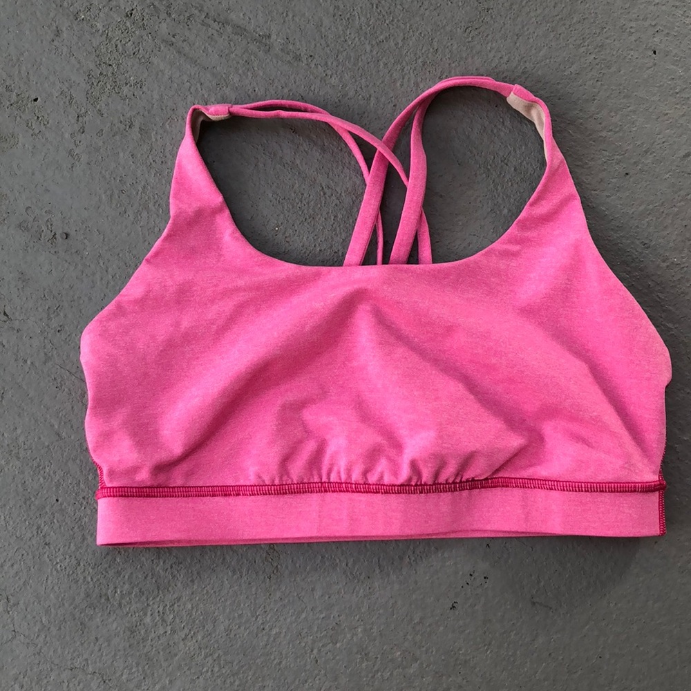 lululemon athletica Pink Sports Bra